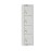 Elite Personal Effects Locker 4 Door Grey Padlock