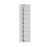 Elite Personal Effects Locker 8 Door Grey Padlock