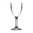 BBP Polycarbonate Wine Glasses 255ml CE Marked at 175ml (12 Pack)