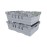 Maxinest Food Container Polypropylene Blue 35Ltr