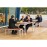 Enviro Outdoor Walnut Effect Faux Wood Bench 3ft