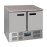 Polar G-Series Double Door Counter Fridge with Granite Work Top 240Ltr