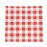 Greaseproof Paper Sheets Red Gingham 250 x 250mm (200 Pack)