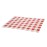 Greaseproof Paper Sheets Red Gingham 310 x 380mm (200 Pack)