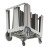 Cambro Adjustable Dish Caddy with 6 Dividers