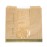Vegware Compostable Kraft Sandwich Bags with NatureFlex Window Small (1000 Pack)