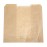 Vegware Compostable Kraft Sandwich Bags with NatureFlex Window Small (1000 Pack)
