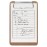 Olympia Bill Presenter Mini Clipboard