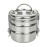 Utopia 3 Tier Tiffin Tin 115mm (6 Pack)