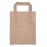 Fiesta Recyclable Flat Handle Brown Paper Bags Small (250 Pack)