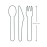 Vegware Compostable Paper Fork (1000 Pack)