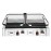 Buffalo Double Contact Grill Flat Base Ribbed Top Plate