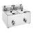 Buffalo Countertop Electric Fryer with Timer 2x8Ltr