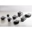 Olympia Cafe Aroma Mugs Black 340ml (6 Pack)