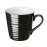 Olympia Cafe Aroma Mugs Black 340ml (6 Pack)