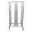 Matfer Bourgeat 24 Tray Cafeteria Trolley Grey