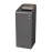 Rubbermaid Configure Recycling Bin with Food Waste Label Brown 57Ltr