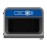 Rubbermaid Configure Recycling Bin with Paper Recycling Label Blue 125Ltr