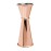 Beaumont Copper Plated Banded Jigger Measure 25ml/35ml/50ml
