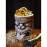 Beaumont Ceramic Toscano Lono Tiki Mug Coffee Brown 450ml