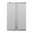 Polar C-Series Double Door Fridge Stainless Steel