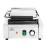 Nisbets Essentials Single Cast Iron Plate Contact Grill (Ribbed/Flat) - 1.8kW