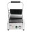 Nisbets Essentials Single Cast Iron Plate Contact Grill (Ribbed/Flat) - 1.8kW