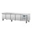 Polar U-Series Four Door Chef Base Counter Fridge