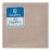 Swantex Recycled Dinner Napkin Kraft 40x40cm 2ply 1/4 Fold (2000 Pack)