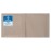 Swantex Recycled Cocktail Napkin Kraft 25x25cm 2ply 1/4 Fold (2000 Pack)
