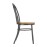 Bolero Clarisse Side Chairs Metallic Grey (2 Pack)