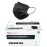 Black Type IIR Front of House Face Masks (50 Pack)