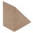 Colpac Recyclable Kraft Front-Loading Sandwich Wedges With PLA Window (500 Pack)