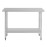 Nisbets Essentials Self Assembly Stainless Steel Table 1200 x 600mm