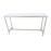 Gopak Enviro Indoor White Rectangle Poseur Table 1800mm