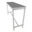 Gopak Enviro Indoor Storm Grey Rectangle Poseur Table 1200mm