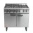 Falcon 6 Burner Dominator Plus Oven Range G3101 Natural Gas with Castors