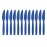 Olympia Kristallon Polypropylene Knife Blue (12 Pack)