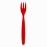 Olympia Kristallon Polypropylene Forks Red (12 Pack)