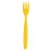 Olympia Kristallon Polypropylene Forks Yellow (12 Pack)