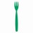 Olympia Kristallon Polypropylene Forks Green (12 Pack)