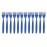 Olympia Kristallon Polypropylene Forks Blue (12 Pack)