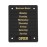 Beaumont Adjustable Opening Hours Display