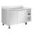 Polar U-Series Double Door Counter Fridge with Upstand 282Ltr