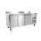 Polar U-Series Triple Door Counter Fridge with Upstand 417Ltr
