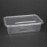 Fiesta Recyclable Plastic Microwavable Containers with Lid Medium 650ml (250 Pack)