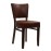 Oregon Dining Chairs with Bison Espresso Vinyl (2 Pack)