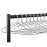 Chrome Plated Captive Steel Hangers (50 Pack)