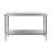 Vogue Stainless Steel Centre Table 1800mm