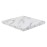 Bolero Pre-Drilled Square Table Top Marble Effect 700mm